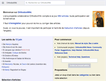 Tablet Screenshot of fr.orthodoxwiki.org