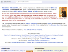 Tablet Screenshot of en.orthodoxwiki.org